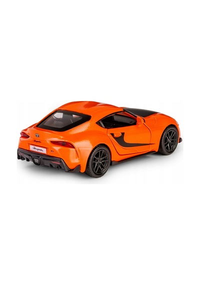 Uzak Doğu Serisi Toyota Supra 2020 Açılır Kapılar Die Cast Çek Bırak Metal Model Araba 11 Cm 1:32