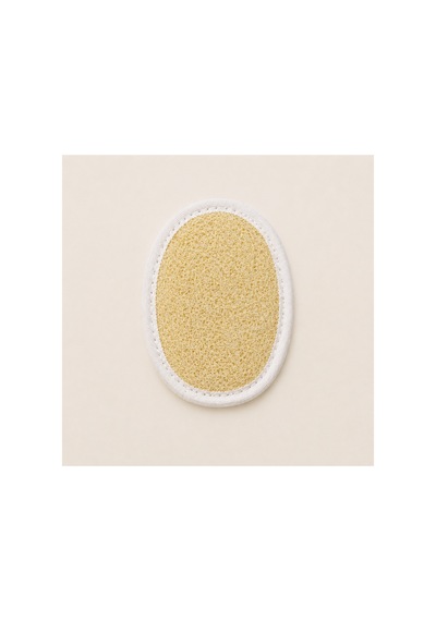Arga Oval Kabak Lifi 16x12cm Doğal Yüz Ve Cilt Temizleme Bitkisel Banyo Lifi - 573078836