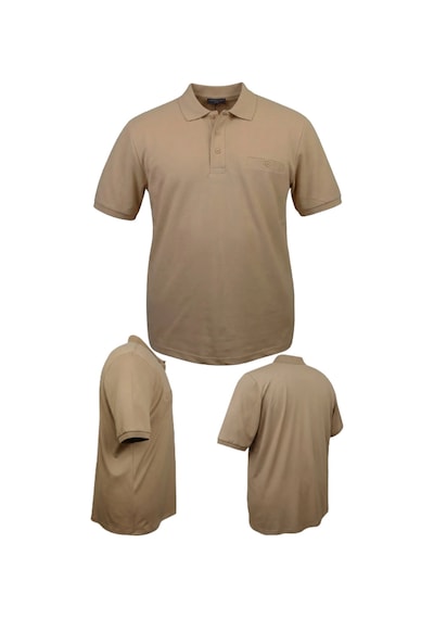Erkek Büyük Beden 115 - 175 Kilo Arası Uygun Bedenli Likralı Pike Polo Yaka Cepli Tişört Bej Erkek Büyük Beden 115 - 175 Kilo Arası Uygun Bedenli Likralı Pike Polo Yaka Cepli Tişört Bej
