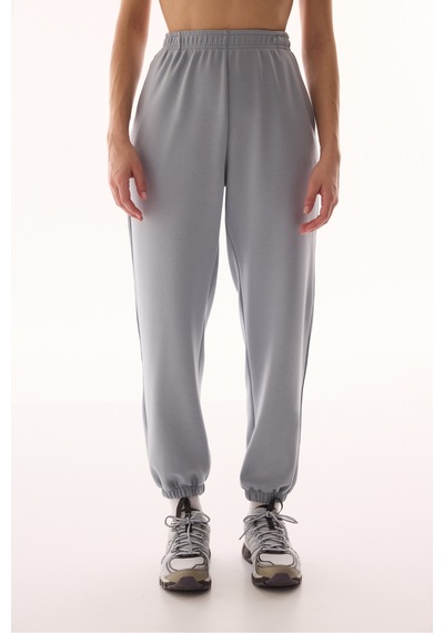 Penti Gri Silky Feel Fermuarlı Jogger Pantolon