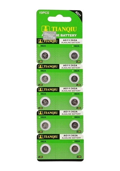 Tıanqıu Ag11 Lr721/362 Alkalin 10'lu Düğme Pil Evimdeyokyok