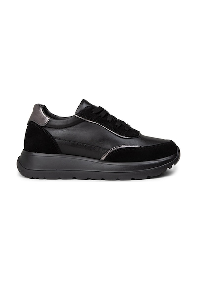 Deery Kadın Hakiki Deri Siyah Sneaker Ayakkabı - M0509zsyhe01 Siyah