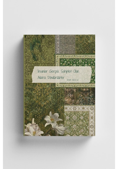Kolaj Serisi 31 İnsanlar Allah'a Döndürülürler İslami Defter Ayet-hadisli Çok Renkli