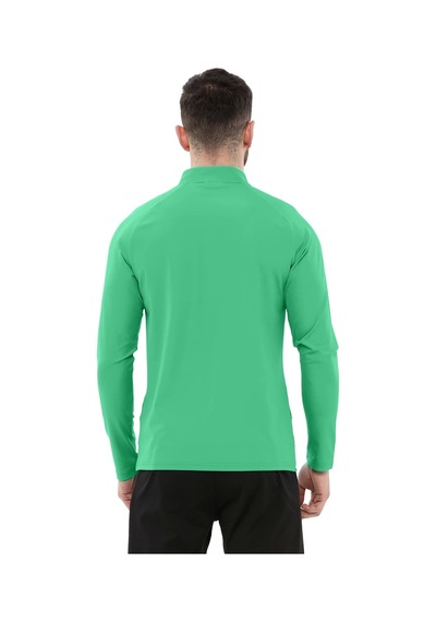 Yarım Fermuarlı Sweatshirt Dıgnus Yeşil Yeşil