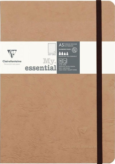 Clairefontaine My Essential A5 Noktalı Defter Taba 79343c