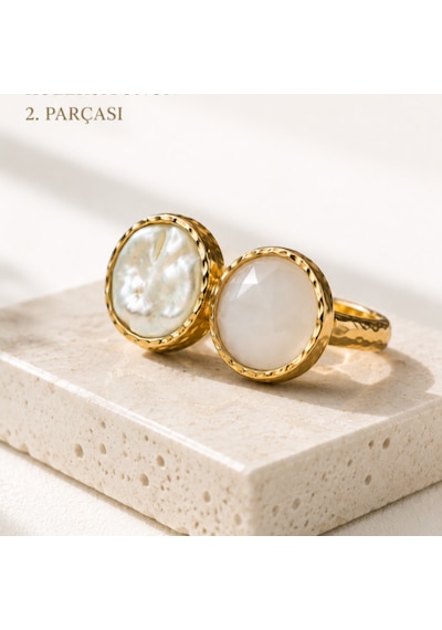 Riody Atelier No.02 Ayarlanabilir Gold Kadın Yüzük Sarı Altın