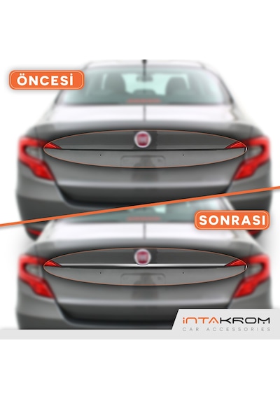 intakrom Fiat Egea Krom Bagaj Çıtası 2015 Üzeri Sedan