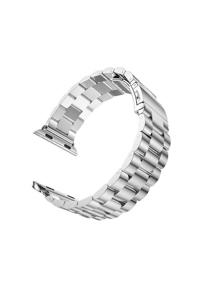 Watch Ultra 49mm Kordon Uyumlu Krd-04 Metal Strap Kayış Ardx- Starlight