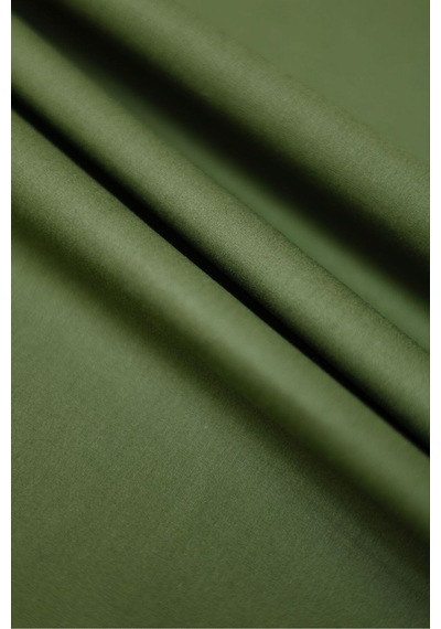 %100 Pamuk Battal Boy King Size 280x280 Cm Düz Çarşaf Koyu Yeşil