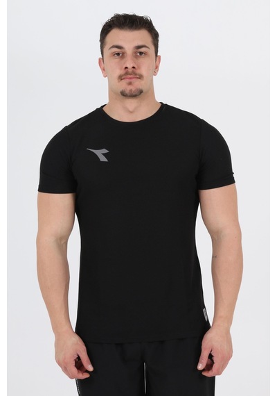 Diadora Alto Antrenman T-Shirt Siyah