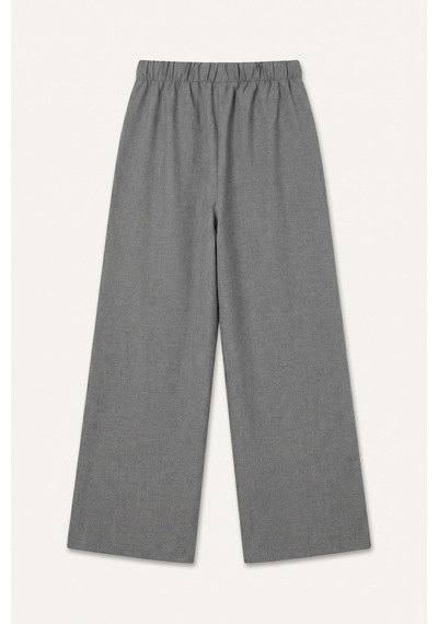 Defacto Wıde Leg Pantolon Kız Çocuk H9663a826augr198 Gri-gr198