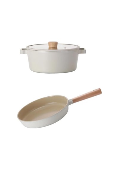 Neoflam Fika Döküm 24 Cm Tencere & Tava Seti