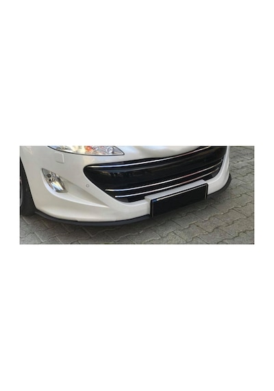 Toyota Auris Uyumlu Ön Lip Tampon Eki Body Kit Yumuşak Mat Siyah Kırılmaz
