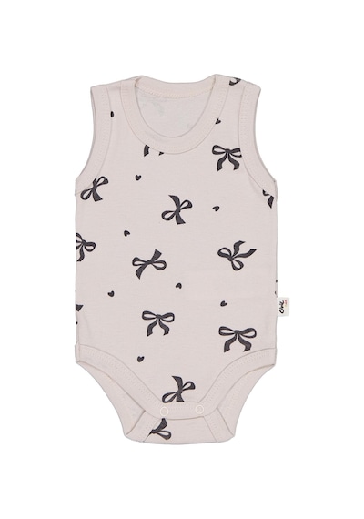 Civil Baby Fiyonk Empirme 1-36 Ay Çıtçıtlı Badi - Bej