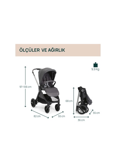 Chicco Bellagıo Bebek Arabası 2.0 Black Satın 05087183450000