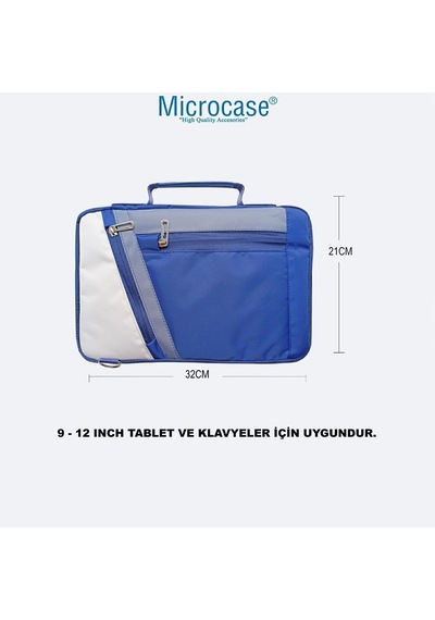 Microcase Huawei Matepad 11.5 S 2026 İle Uyumlu Türkçe Bluetooth Klavye +mouse+ Standı-mavi Al4384