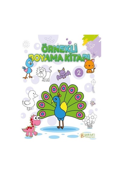 Örnekli Boyama Kitabı 2