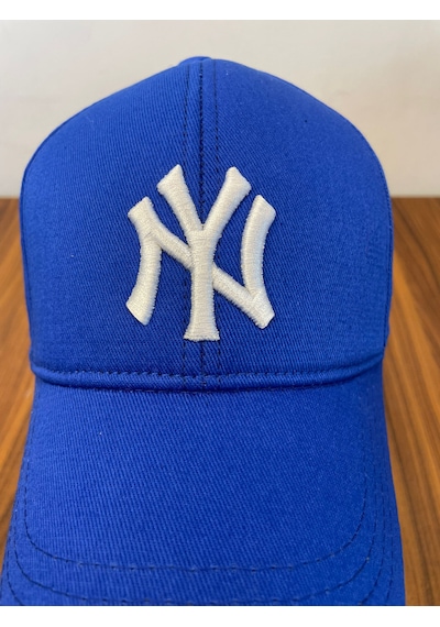 Hamze Ny Yankees New York Nakışlı Unisex Beyzbol Cap Şapka Saks Mavi