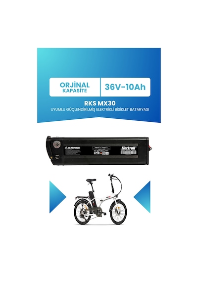 Rks Mx30 Uyumlu 36v 10ah Güçlendirilmiş Batarya