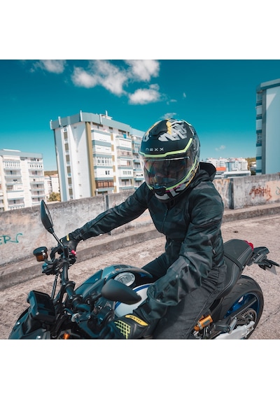 Nexx Y.100R Urbangram Kapalı Motosiklet Kaskı Mat Siyah