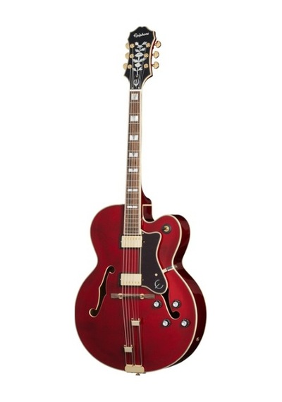 Epiphone Broadway Hollow Body Elektro Gitar Wine Red 104080441233