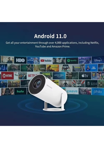 Salange HY300 1080P 1+8 GB Android Akıllı Projeksiyon Cihazı