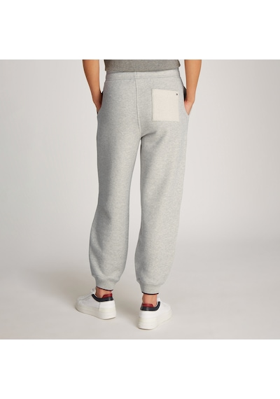 Tommy Hilfiger Texture Monotype Kadın Gri Eşofman Altıdüzww0ww43863 Beyaz