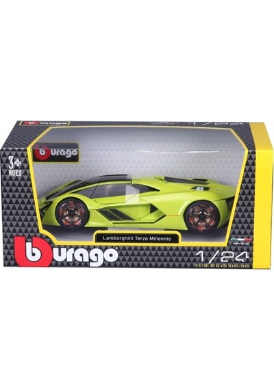 Burago 1:24 Lamborghini Terzo Millennio Yeşil Model Araba