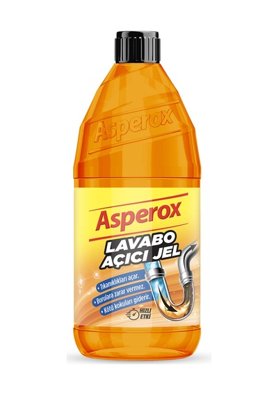 Asperox Jel Lavabo Açıcı 1 L 2 Adet