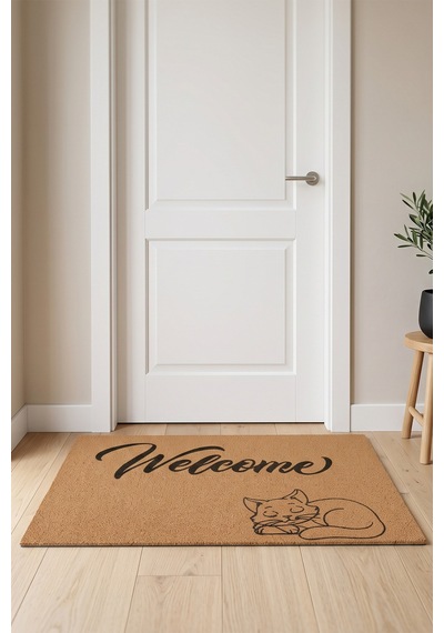Villadia Home Textile Kapı Önü Paspası Kaymaz Taban Dekoratif Paspas Ev Giriş Antre İç Ve Dış Mekan Paspası 45x70 Cm 15ypycoco