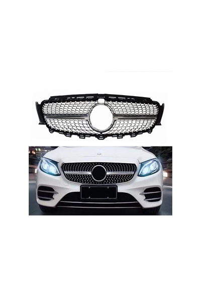 Mercedes W213 E Serisi Diamond Ön Panjur Izgara 2016-2019 Arası