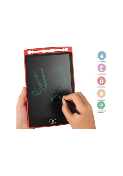 Dijital Yazı Tahtası - Çocuklar İçin Lcd Çizim Ve Yazı Tableti, Kalemli