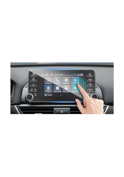 Honda Accord 8 İnç İle Uyumlu Multimedya Ekran Koruyucu Nano Şeffaf Standart