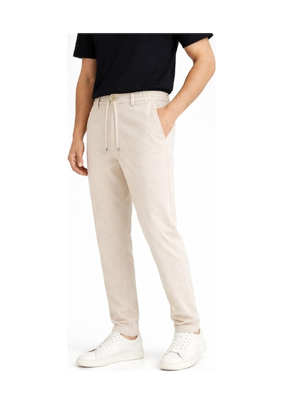 Classics Men Caserta Slim Fit Likralı Erkek Jogger Pantolon - 7559 Taş