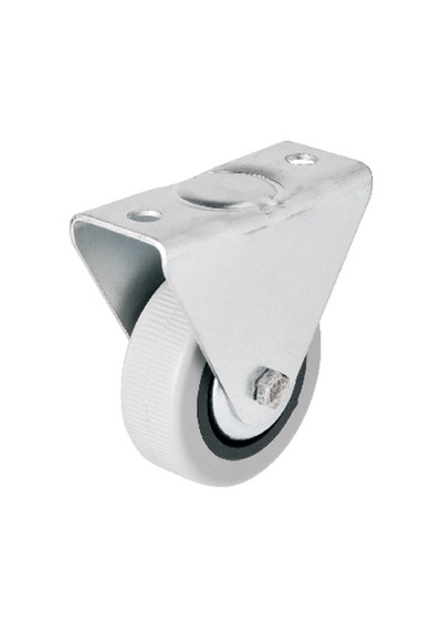 Hts 106 - 50 Mm Sabit Kapaklı Gri Pvc Teker -
