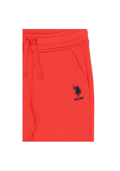 U.S. Polo Assn. Kız Çocuk Kırmızı Şardonlu Jogger Eşofman Altı 50316914-VR030