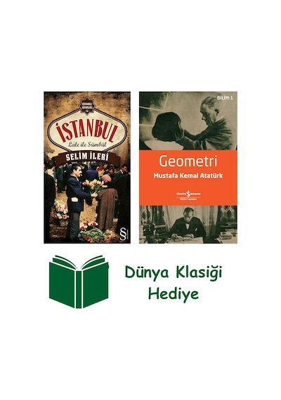 İstanbul Lâle İle Sümbül + Geometri + Dünya Klasiği Hediye