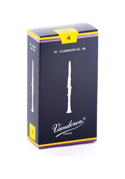 Vandoren Traditional Bb Clarinet Reeds No:4 Bb Klarnet Kamışı
