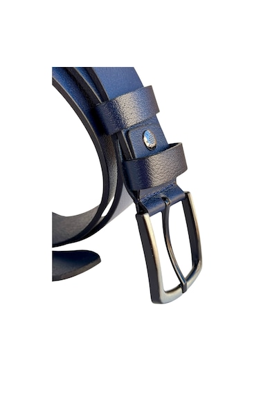 Süzer Deri Battal Boy Hakiki Deri 4 Cm. Tokalı Düz Model Spor Erkek Kemer Lacivert Lacivert