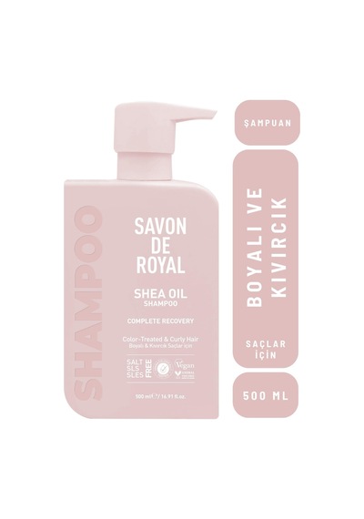 Savon De Royal Miracle Şampuan 500 Ml Boyalı Ve Kıvırcık Saçlar