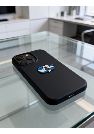 Arjantin Bayraklı Futbol Topu Telefon Sticker 3d Metal Tasarım, Arka Süs A300141