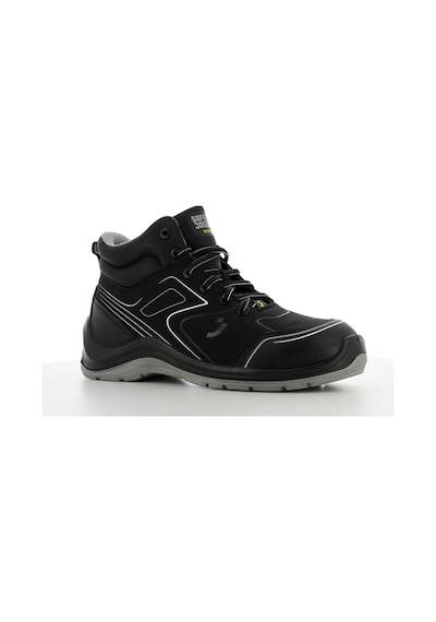 Safety Jogger FLOW Mid S3 ESD SRC İş Güvenlik Botu Siyah