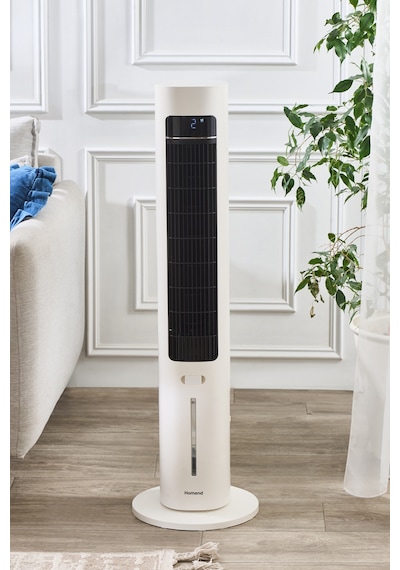 Homend Fanomen 9011H Uzaktan Kumandalı Soğuk Su & Buz Hazneli Kule Tipi Vantilatör 60W