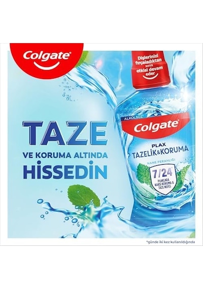 Plax Nane Ferahlığı Plağa Karşı Ağız Bakım Suyu 500 Ml