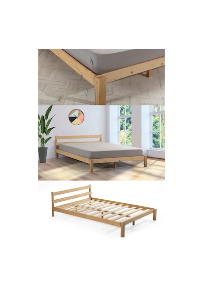 Hayal 90x190 Doğal Masif Çam Ahşap Karyola Montessori Yatak Hayal 90x190 Doğal Masif Çam Ahşap Karyola Montessori Yatak