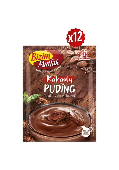 Bizim Mutfak Kakaolu Puding 12 x 143 G