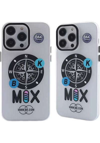 Newface Apple İphone 13 Pro Kılıf Apollo Magneticsafe Desenli Kapak - Apollo Şeffaf - 3