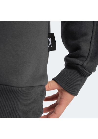 Slazenger LOGAN Çocuk  Koyu Gri Sweatshirt