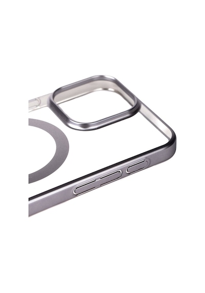 Apple Uyumlu iPhone  15 Pro Max Kılıf Wireless Şarj Özellikli Sert Pc Zore Mat Riksos Magsafe Kapak