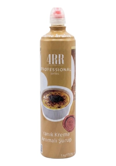 4rr Yanık Krema Aromalı Kahve & Tropikal İçecek & Kokteyl Şurubu 750 Ml Diğer